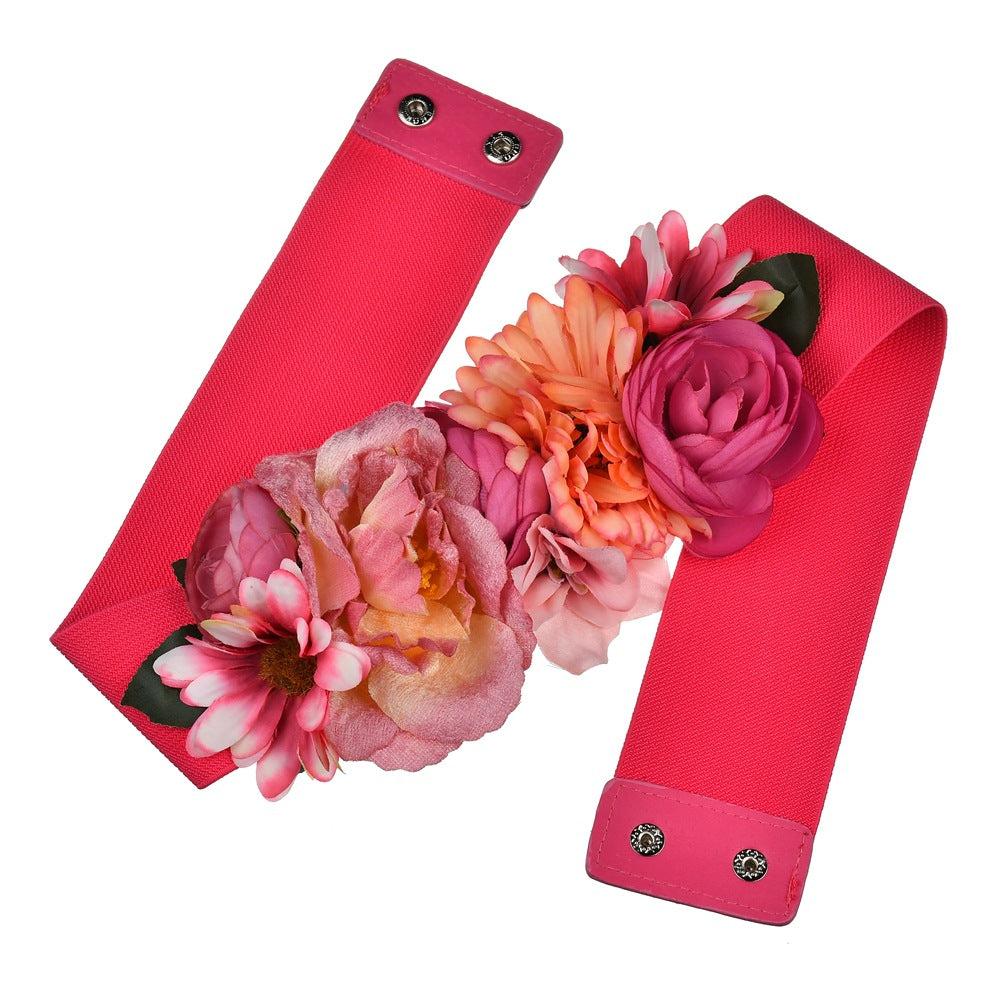 Flower Belt Is Recommended Wide In Europe And America