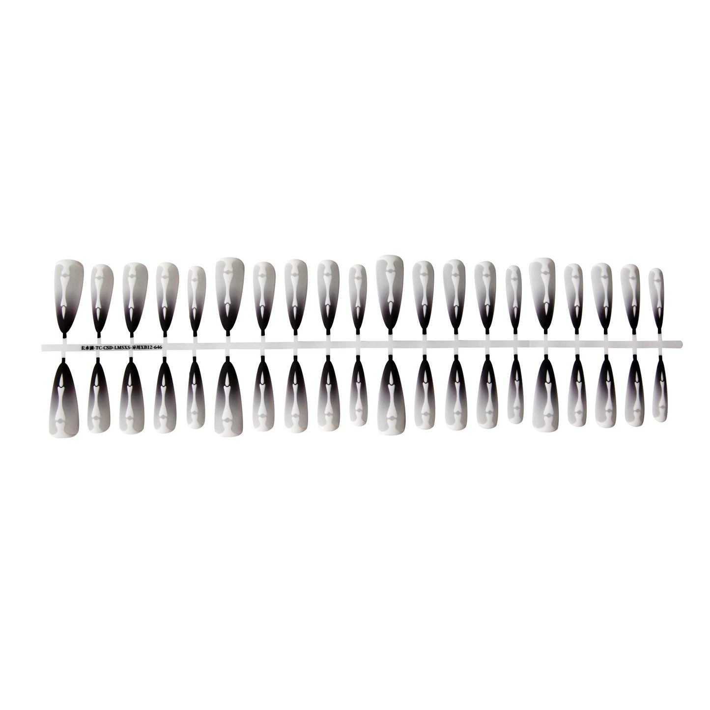 Background Semi-finished Products Wear Nail Tip Prefabricated Nail Tip Pumpkin Million Christmas Dark Goth Secondary Bright Surface