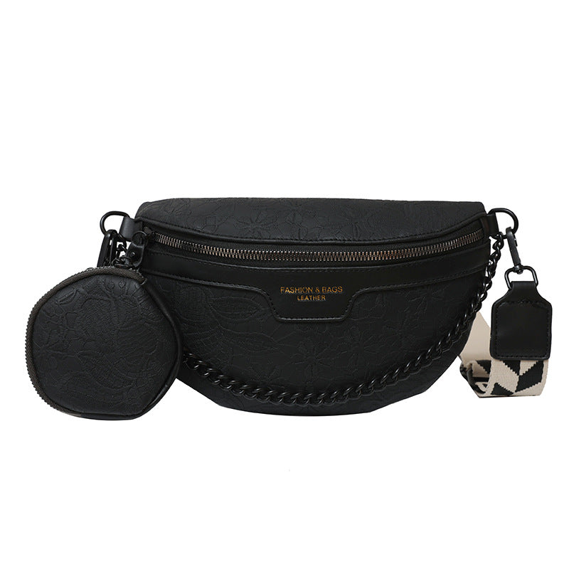 Women's Simple Chest Bag Temperament Chain Comfort And Casual Crossbody