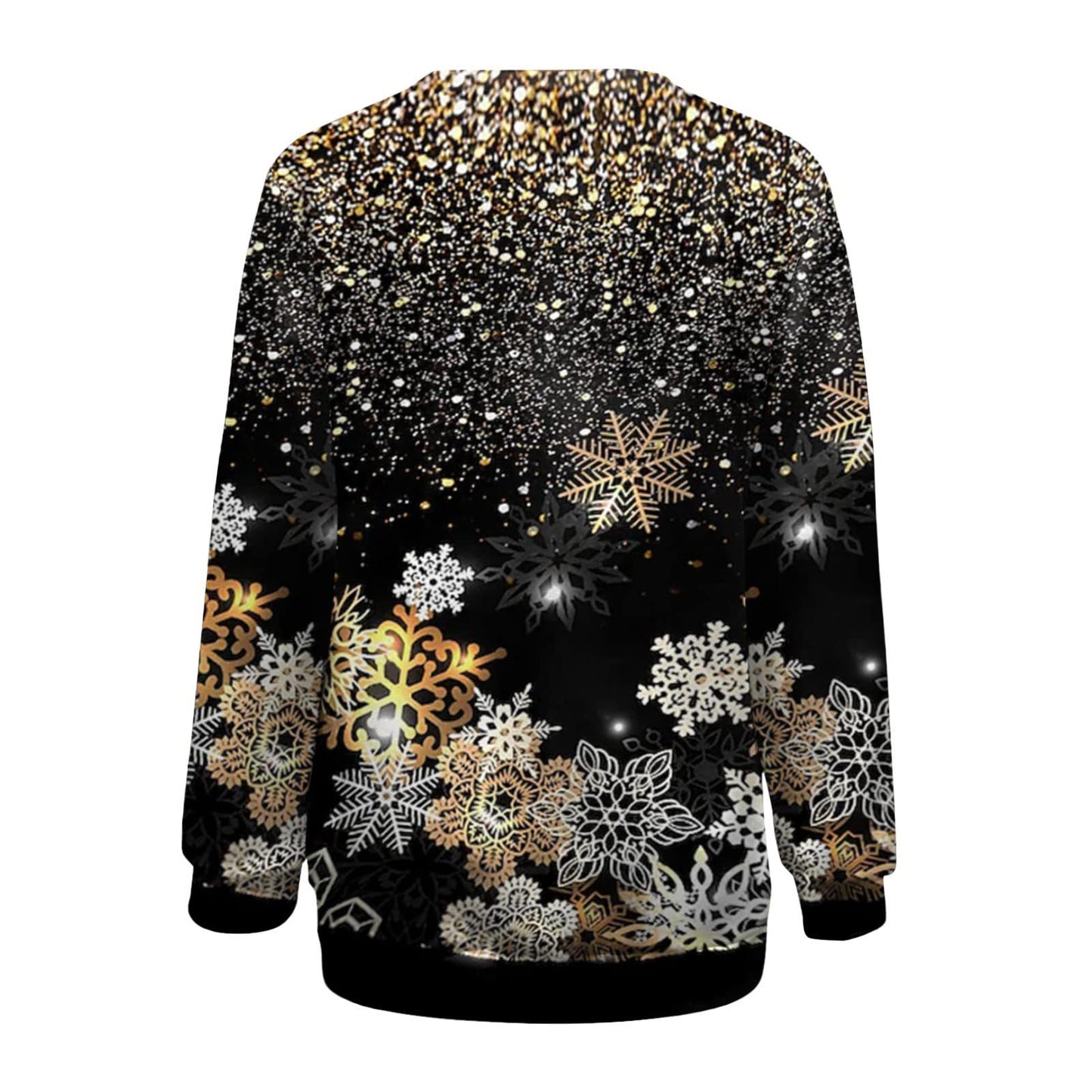 Christmas Autumn Winter Sweater Women's 3D Digital Printing Top