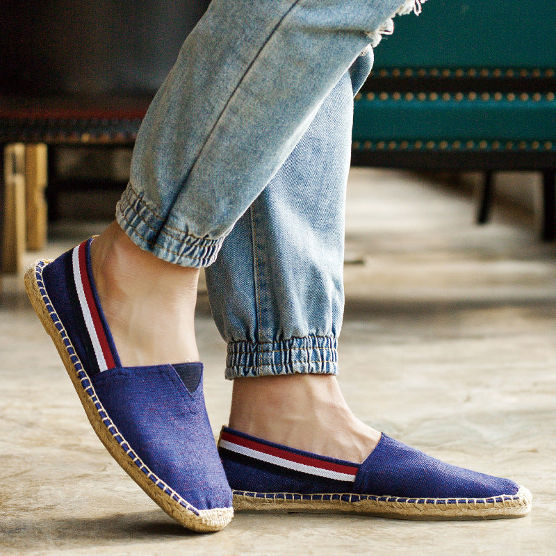Straw Slip-on Shoes For Lazy Folks And Fishermen