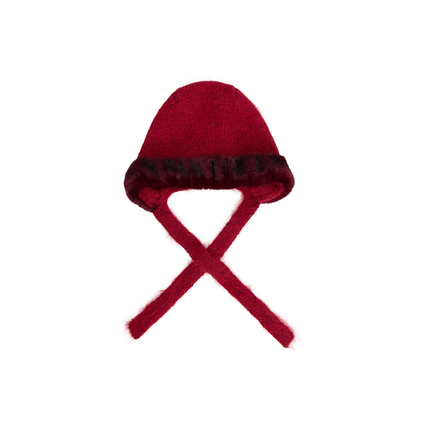 Women's Wool Knit Hat Outdoor Windproof Ear Protection Beanie