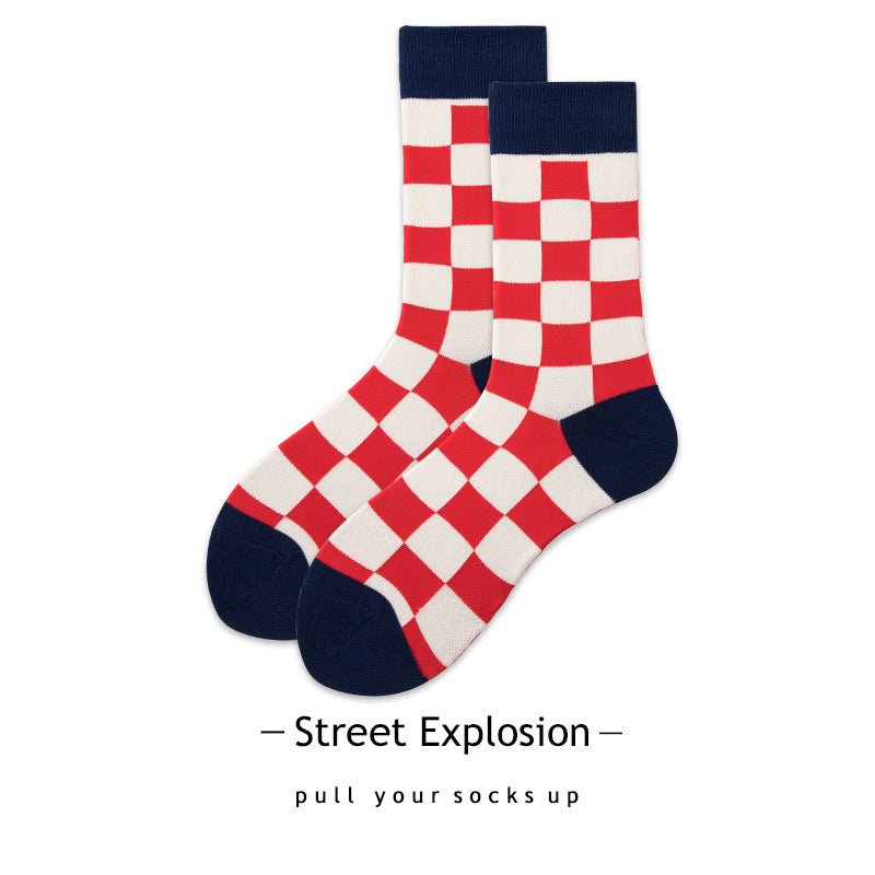 Cartoon Jacquard Sports Skate Socks