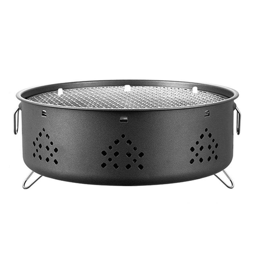 Detachable Split Installation Grill Portable Stainless Steel Campfire Grills For Outdoor Bbq Camping Picnics Lightweight Durable