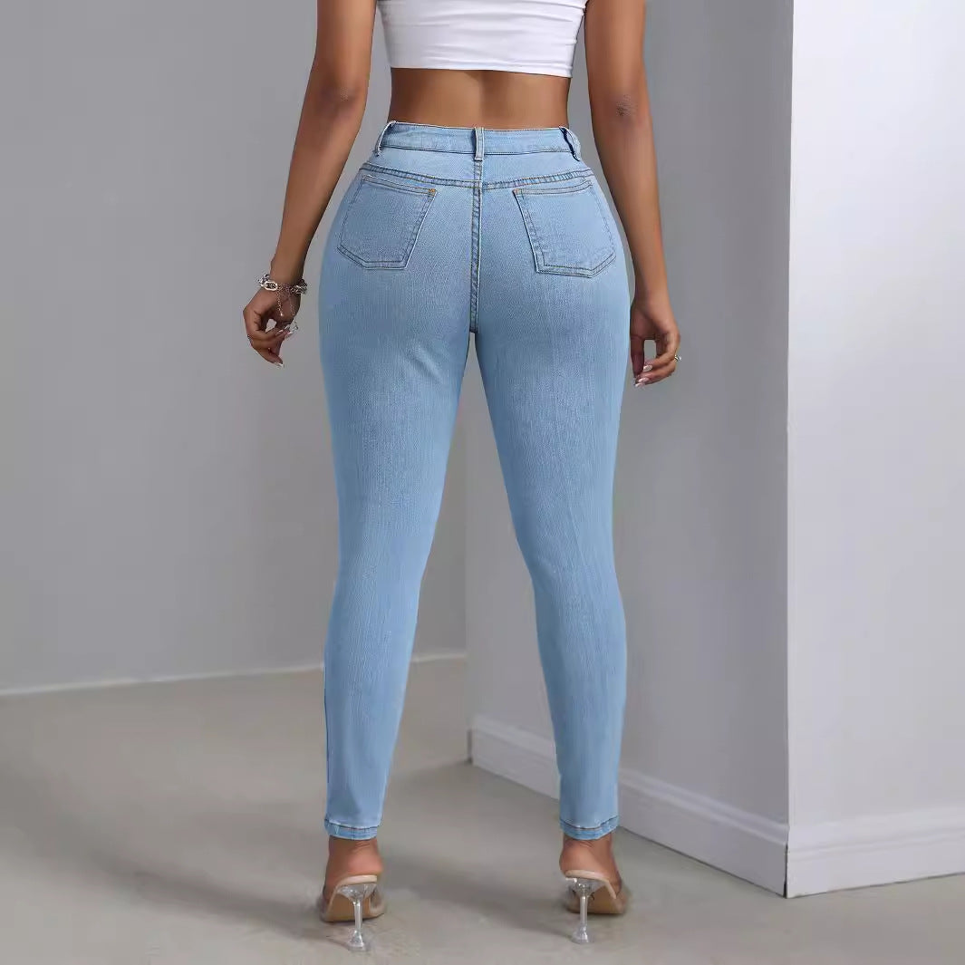 Moderigtige Ripped Jeans Bukser til Kvinder