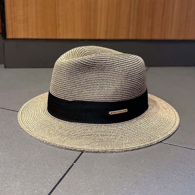 Fashionpersonlighed Panama-stråhat unisex