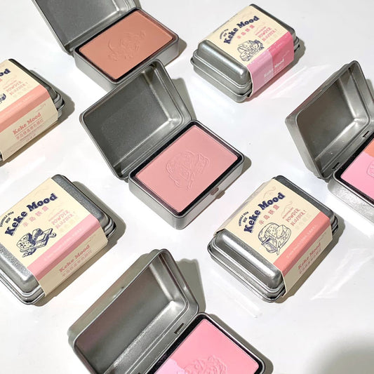 Peninsula Iron Box Monochrome Gradient Blush Matting Agent White Makeup