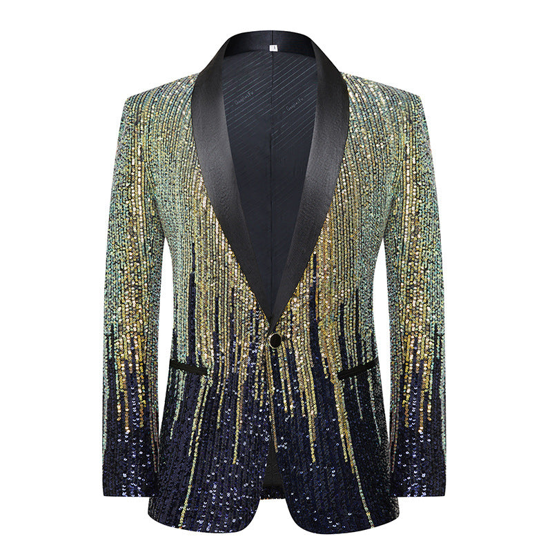 Stage Performance Host Catwalk Suit