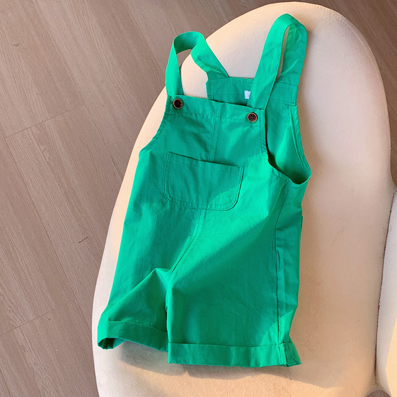 Children's Korean-style Casual Overalls For Children Boys And Girls
