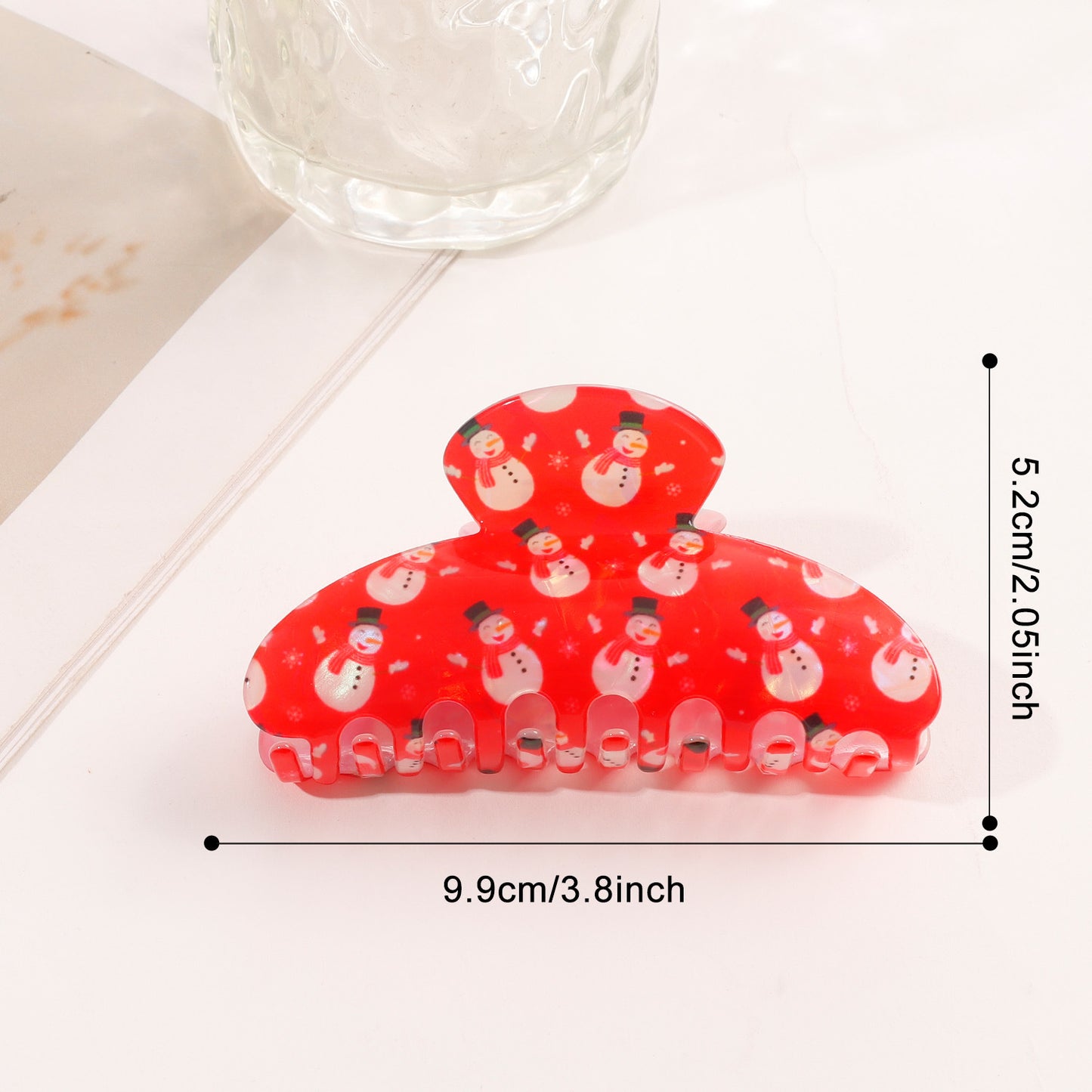 Christmas Themed Atmospheric Colorful Shark Hair Clip
