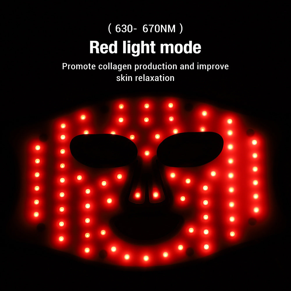 Photon IPL Device Household Silicone Color Light Mask Infrared Electronic Beauty Apparatus Lamp Beauty Apparatus