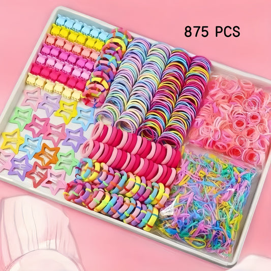 Children Hairpin Headdress Suit Princess Rubber Band Hair Accessories Suit