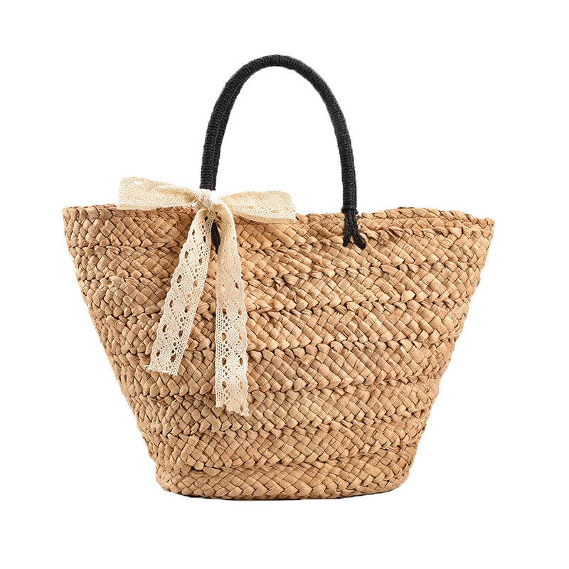 Women's Fashion Vegetable Basket Woven Shoulder Bag