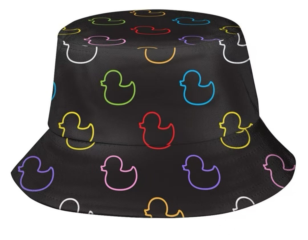 Creative Pattern Series Double-sided Wear Sunshade Breathable Bucket Hat