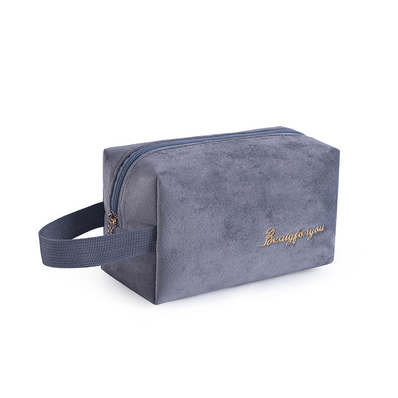 Flannel Cosmetic Storage Bag Tote Cloth
