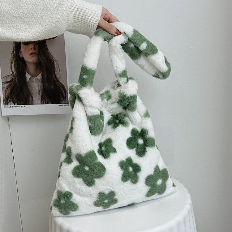 Girl's Cute  Casual Plush Bag
