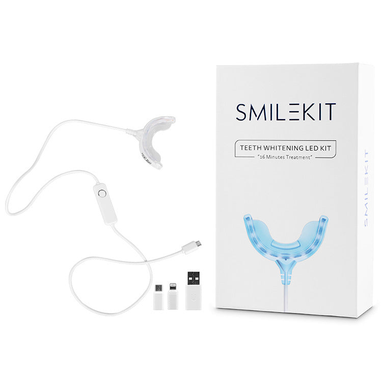 Wire Light Suit Household Tooth Whitening Suit Suit USB Charging Dental Instrument