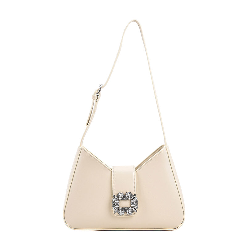 Women's Fashion Simple Diamond Large Capacity Shoulder Bag