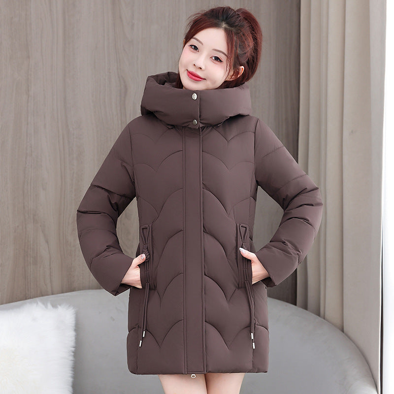High-end Loose Small Size Cotton-padded Coat