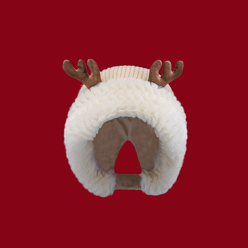 Women's Warm Face Small Plush Earmuffs