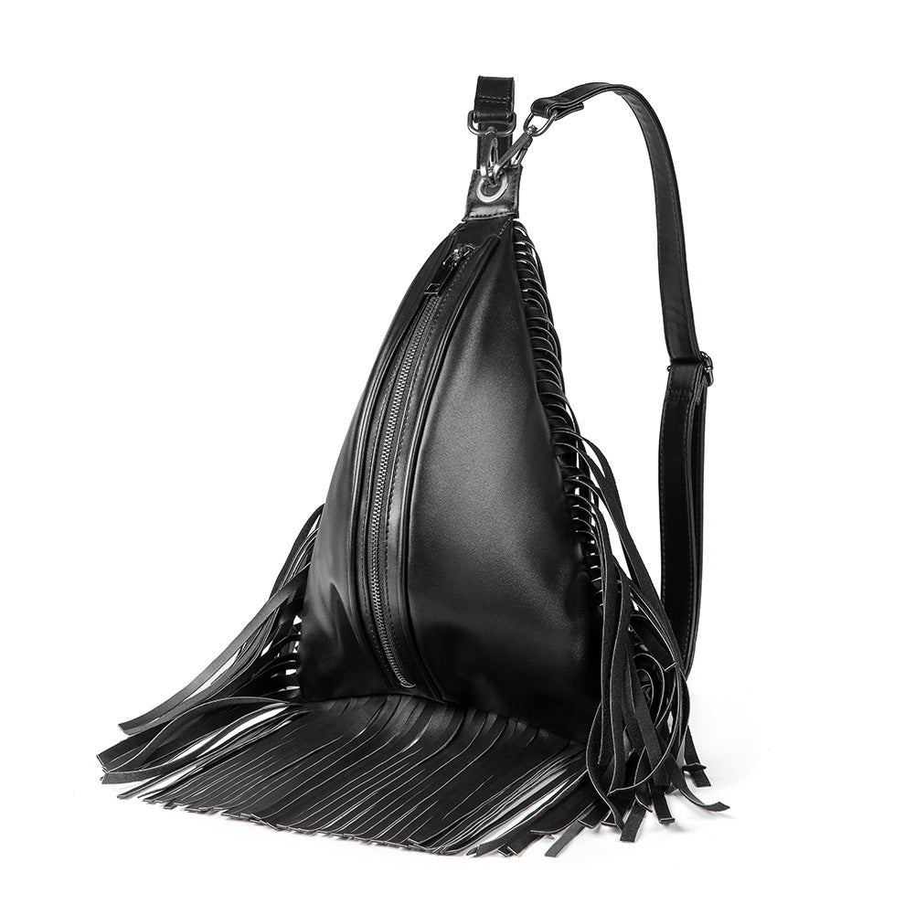 Outdoor Fashionable Tassel Backpack Wallet