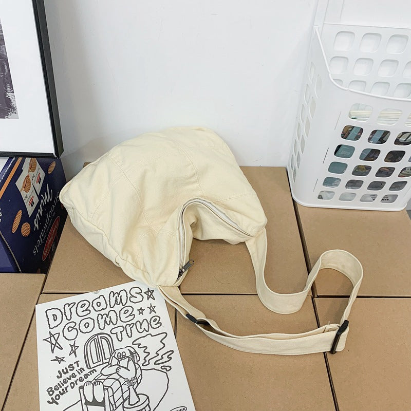 Women's Large-capacity Canvas Shoulder Crossbody Bag
