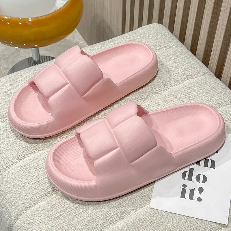 Non-slip Thick Bottom Home Couple Sandals And Slippers