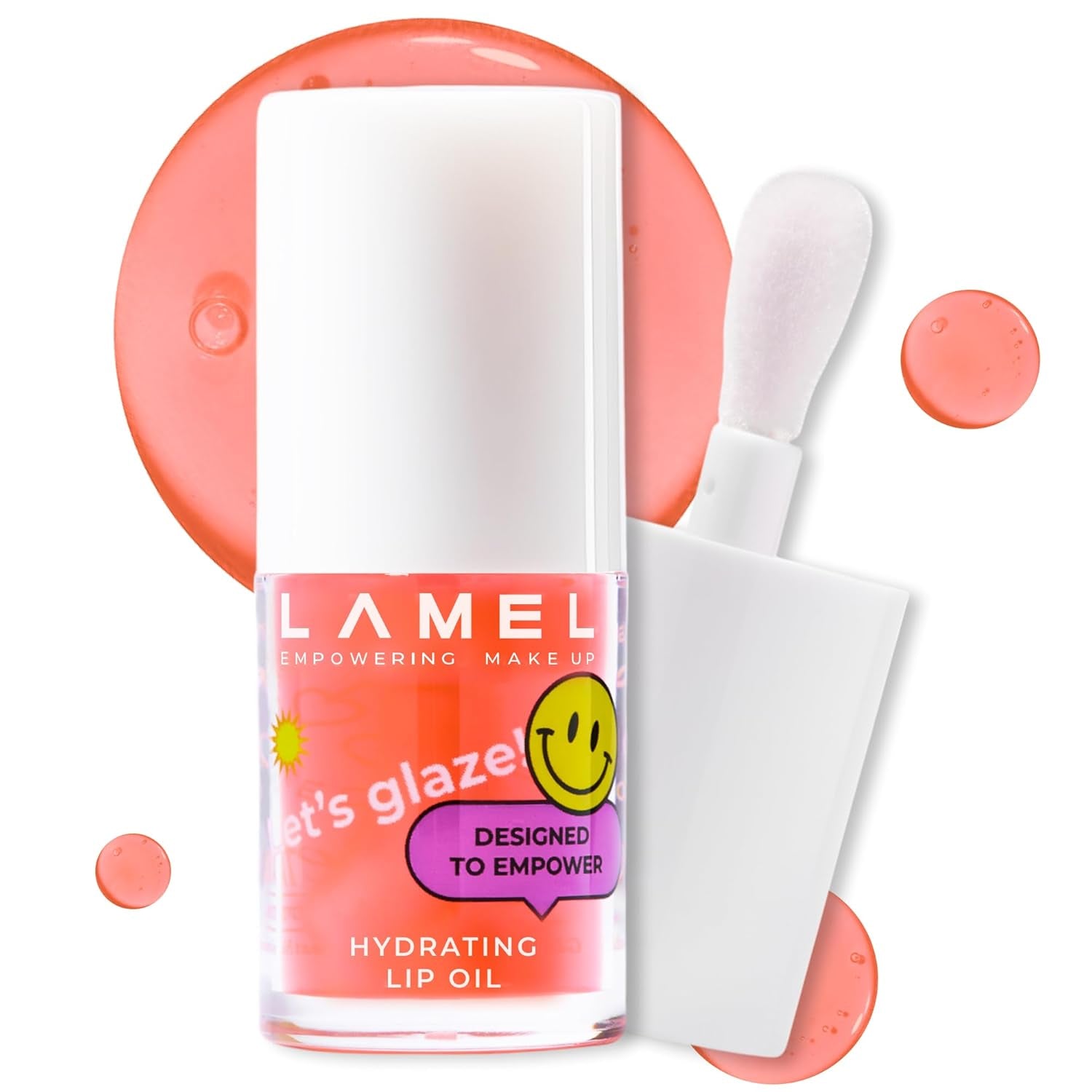 Dazzle Glow Crystal Clear Lip Gloss - Hydrating Lip Gloss - Non Sticky - Colored - Moisturizing - №404 You Can