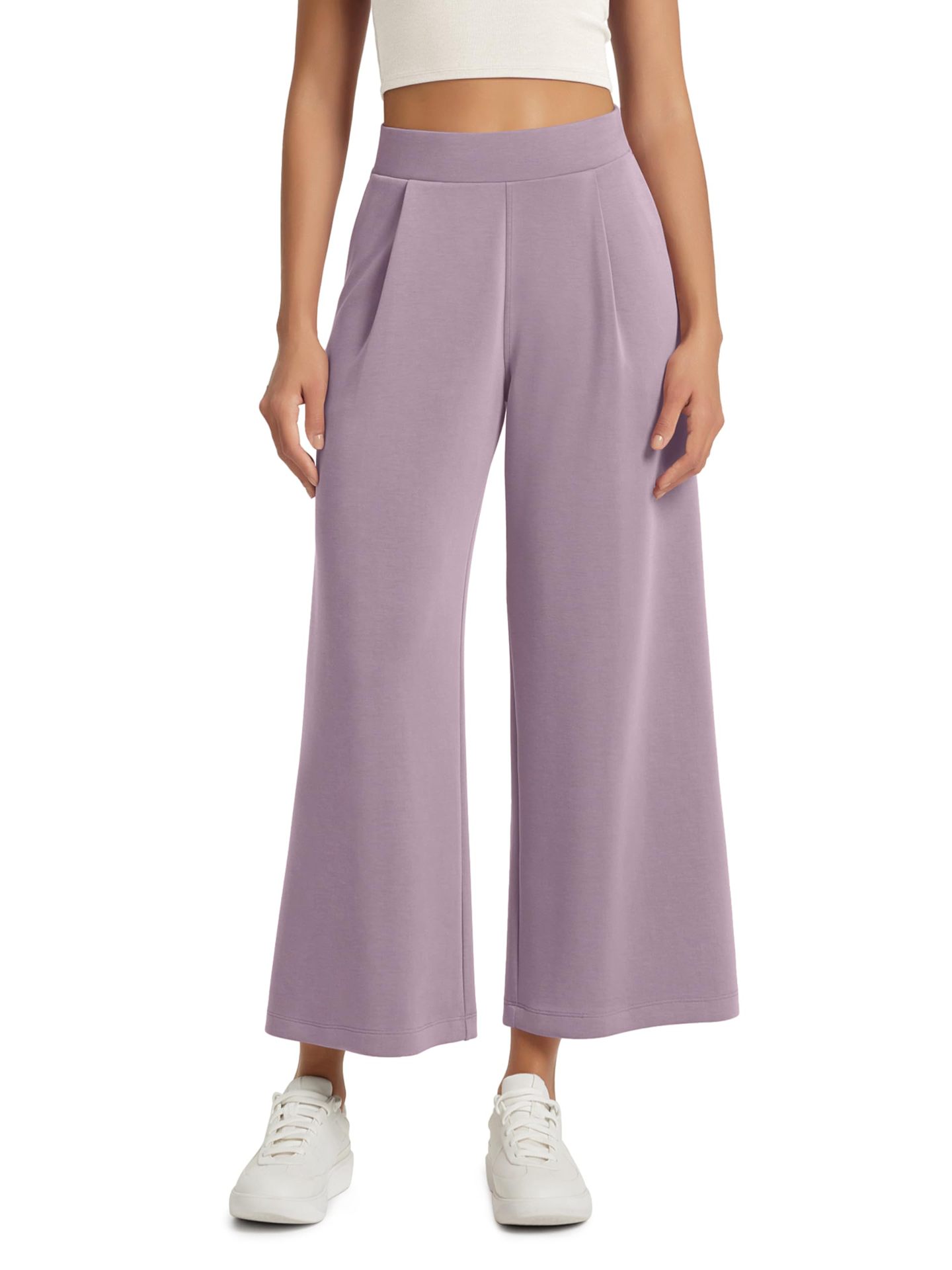 High Elastic Waist With Pocket Comfortable Casual Pants For Women