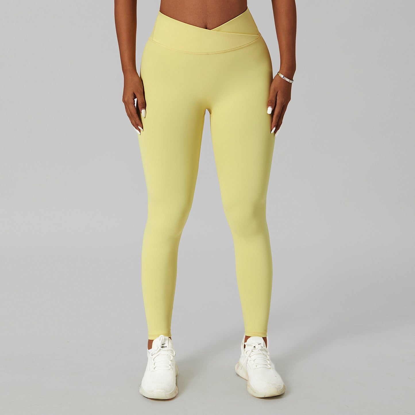 Breathable Cross Waist Tight Quick-drying Pants