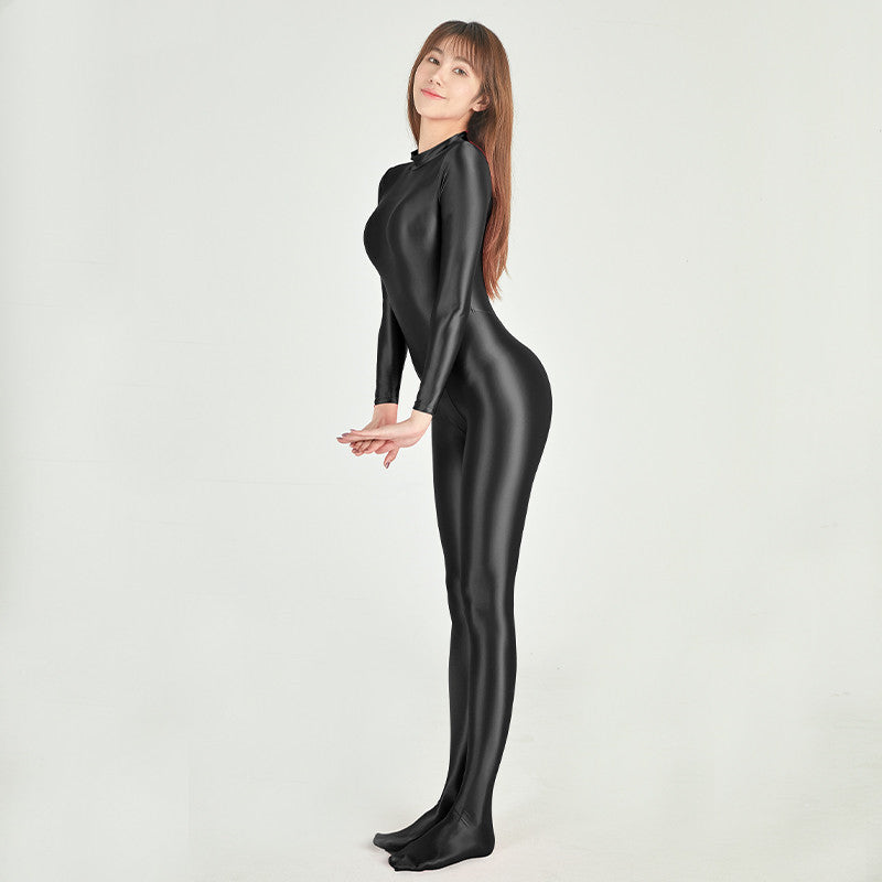 Hot Spring Slim Long Diving Suit Long Sleeve One Piece