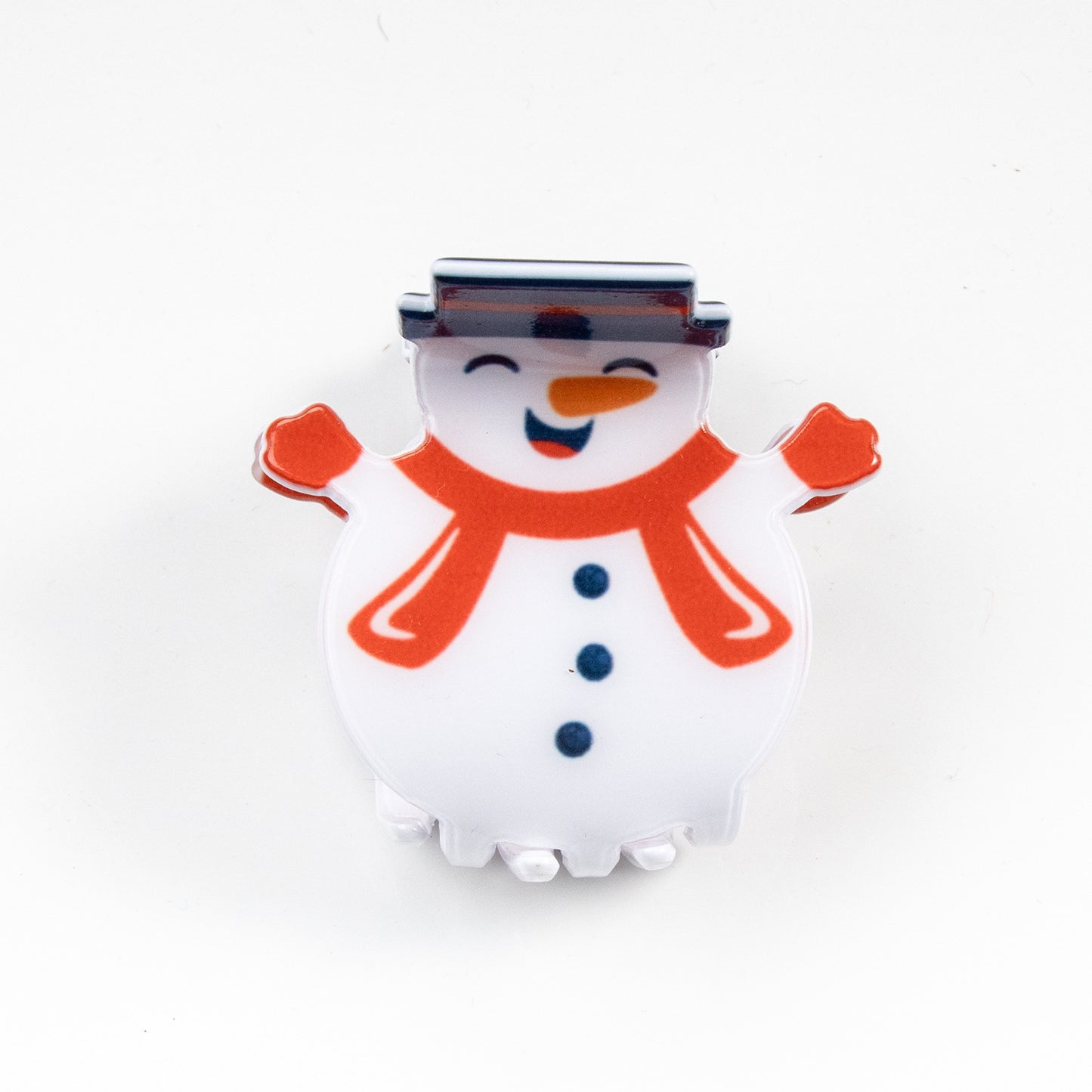 Christmas-themed Cute Gloves, Snowman, And Cookie Hair Clips