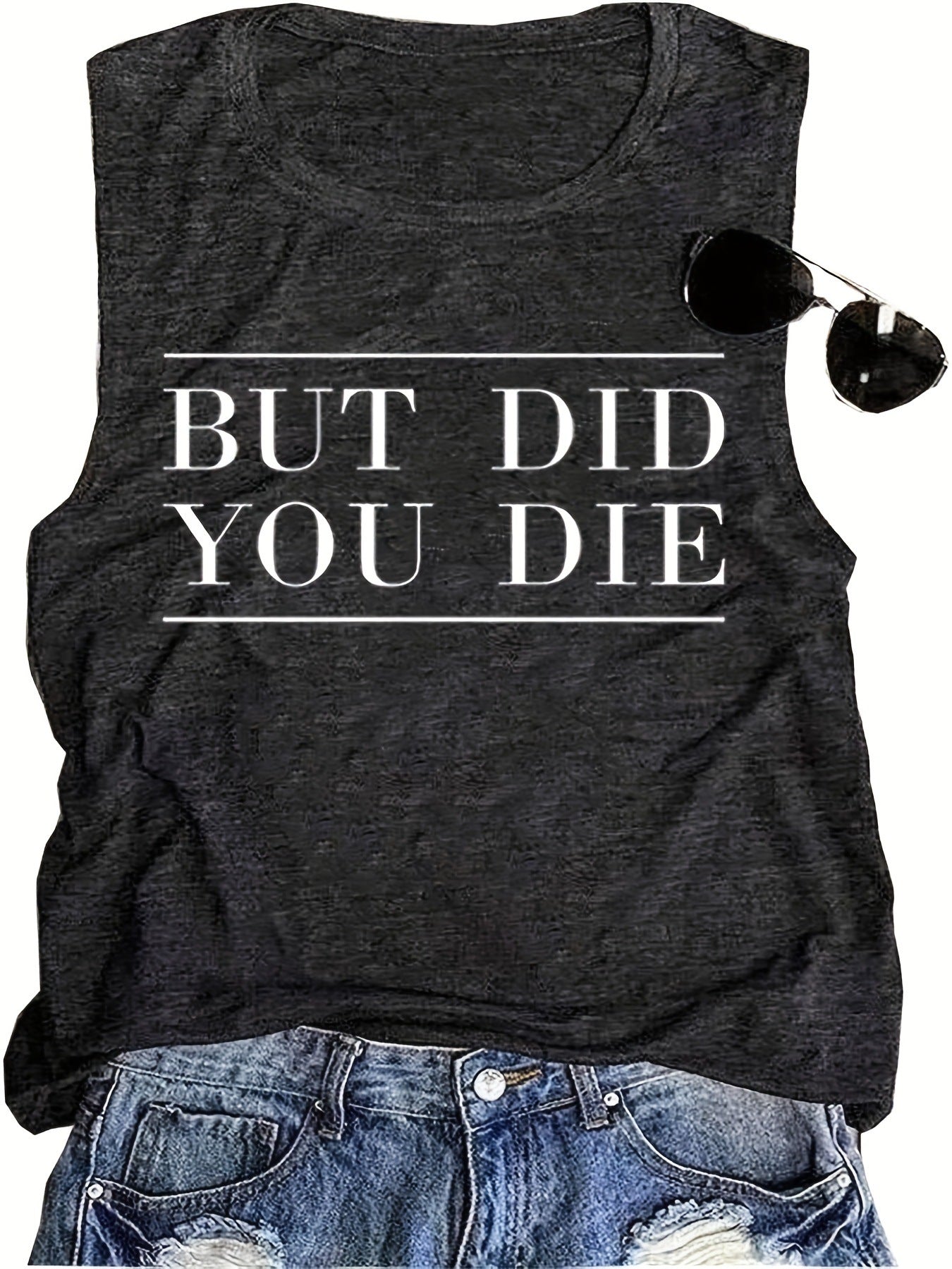 Fashion Letter Printing Popular Round Neck Vest