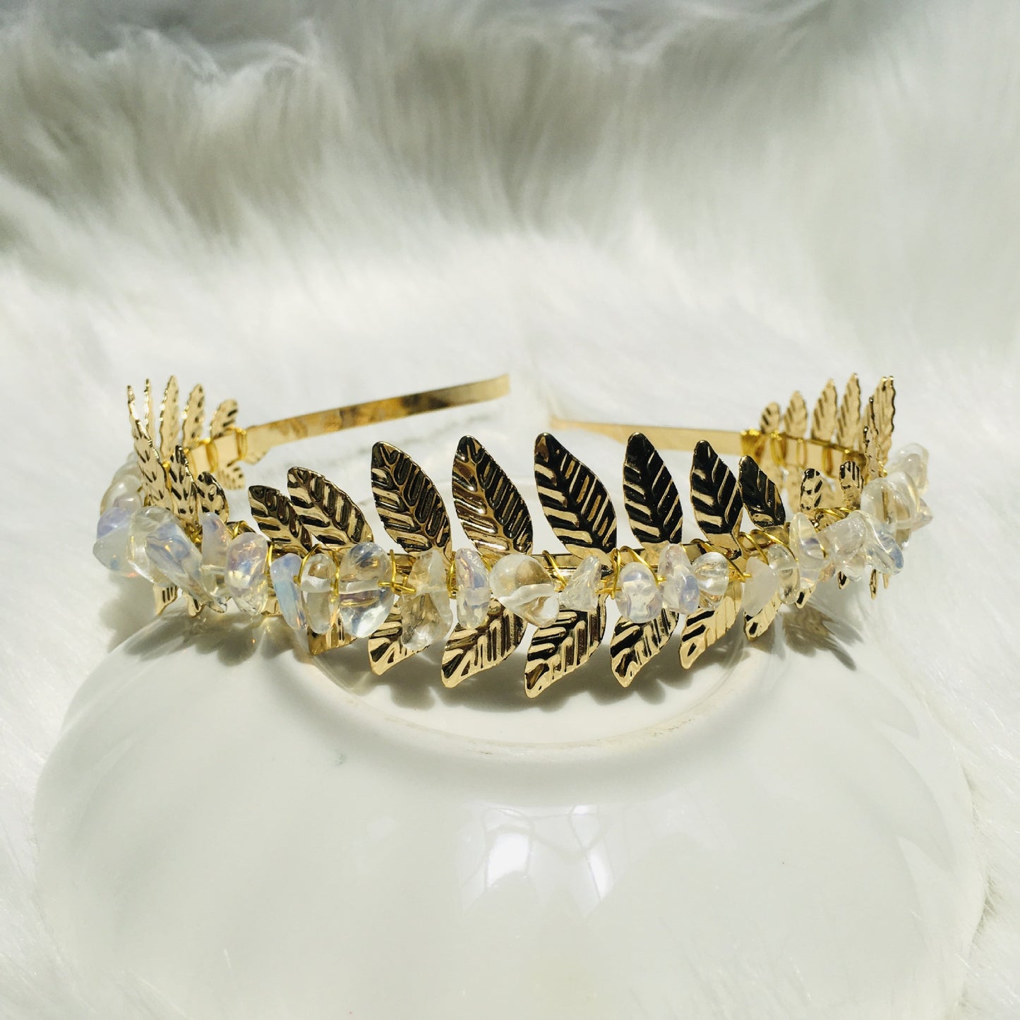 Natural Crystal Hairpin Creative Handmade DIY