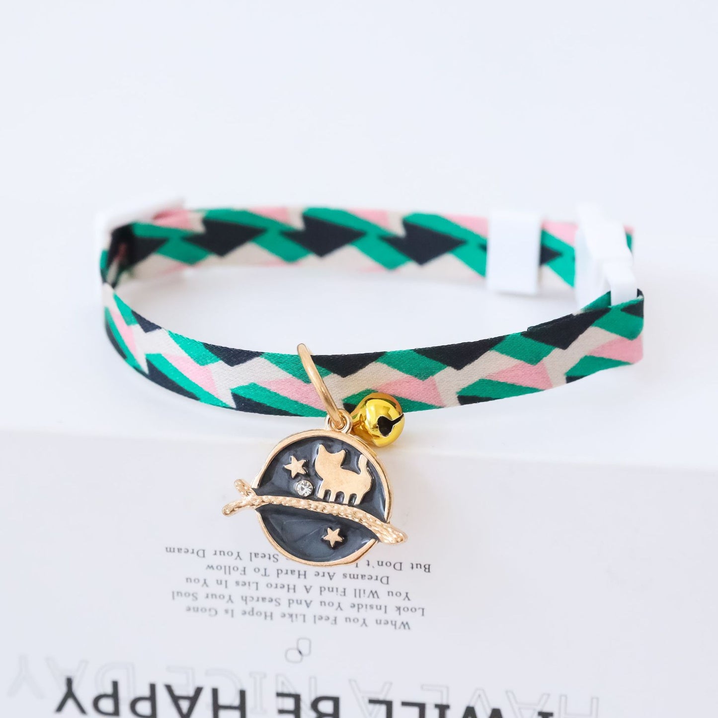 Pet Collar Kitten Dog Bell Safety Buckle