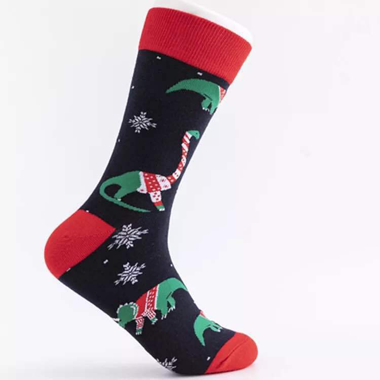 Christmas Element Casual Trend Men's Socks