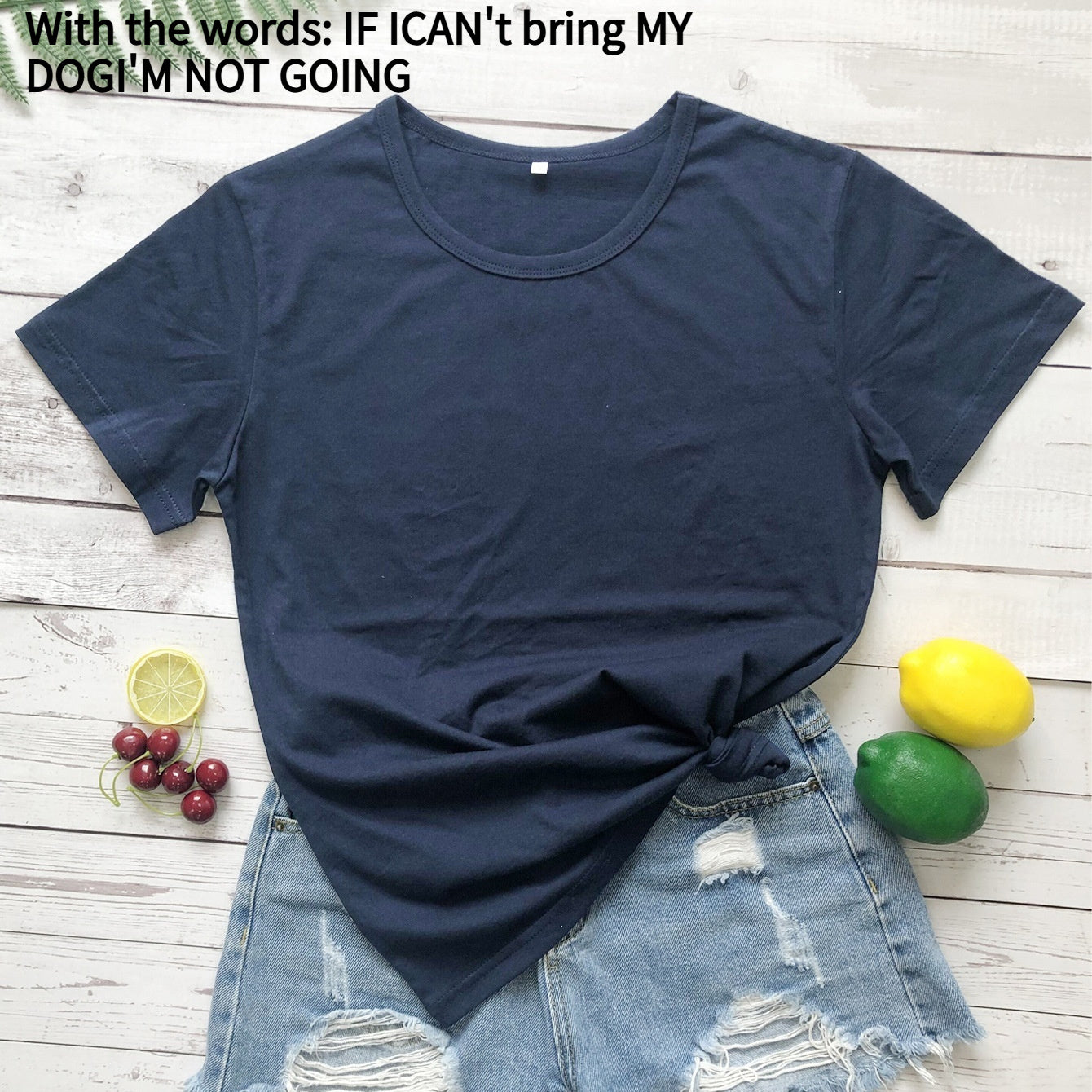 Cotton Temperament Commute Pullover Short Sleeve