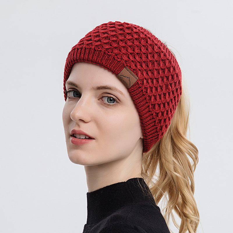 Wool Hair Band Face Wash Wide Brim Sports Headband