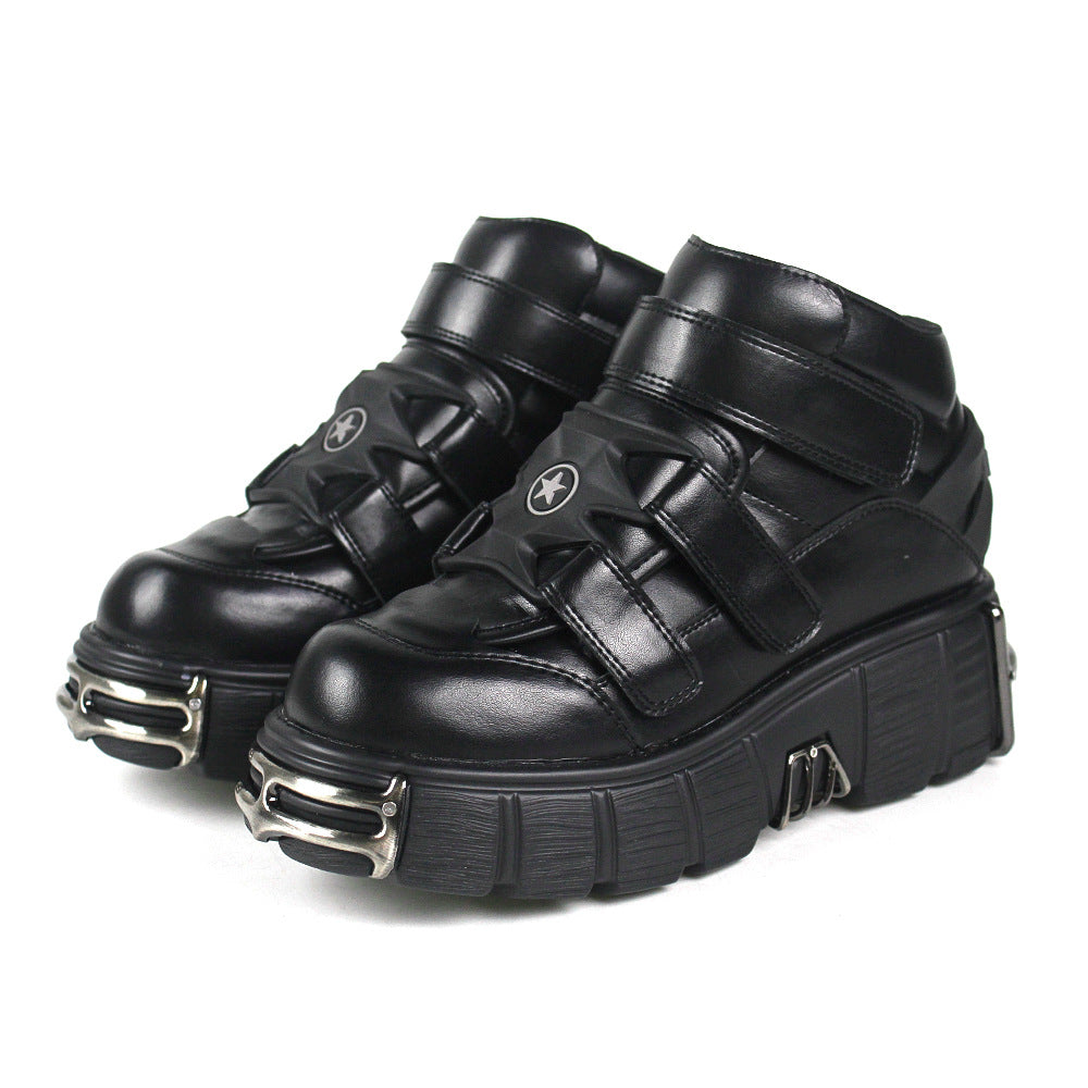 Height Increasing Punk Shoes Women