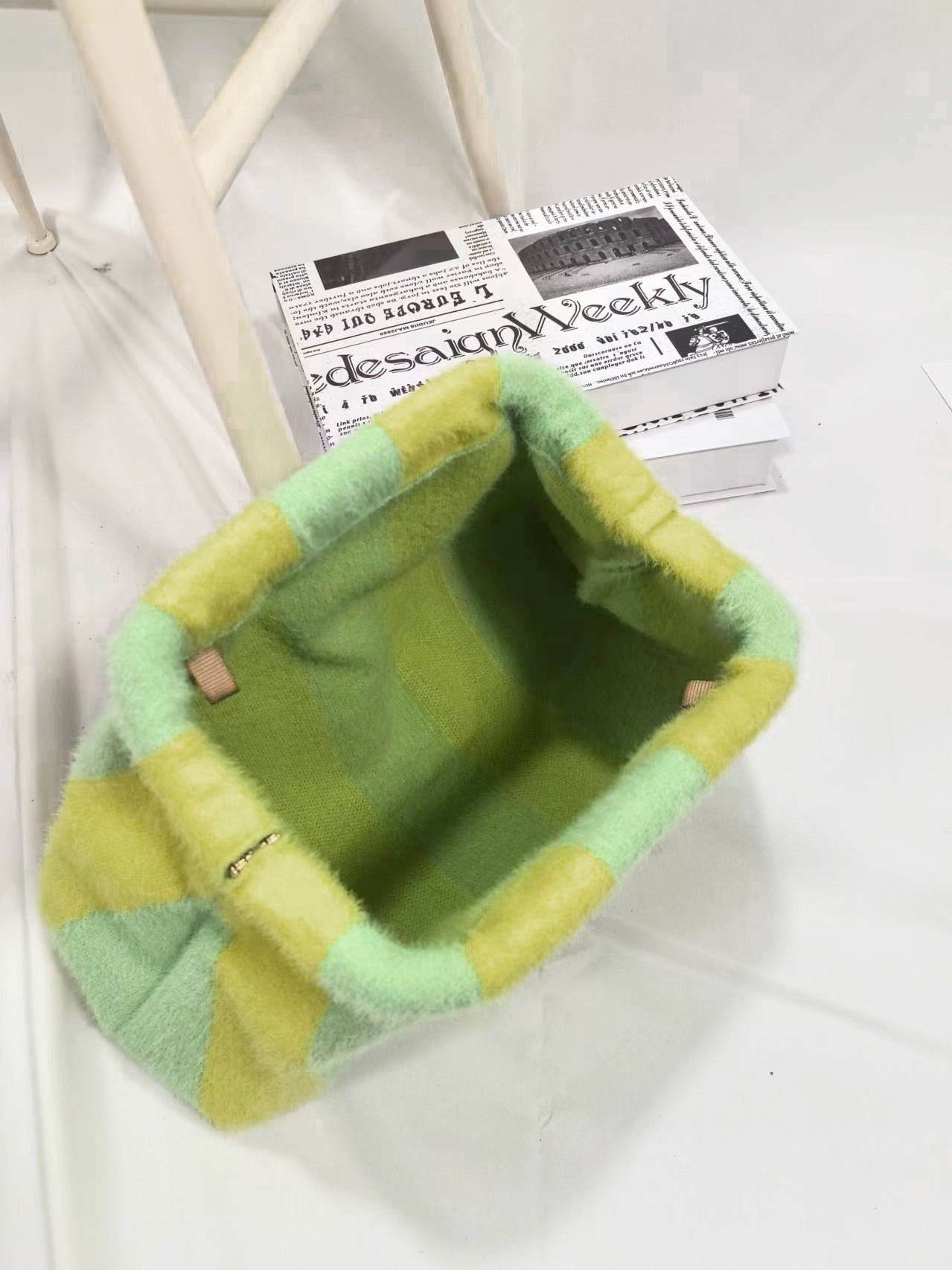 New Women's Striped Bag All-matching Striped
