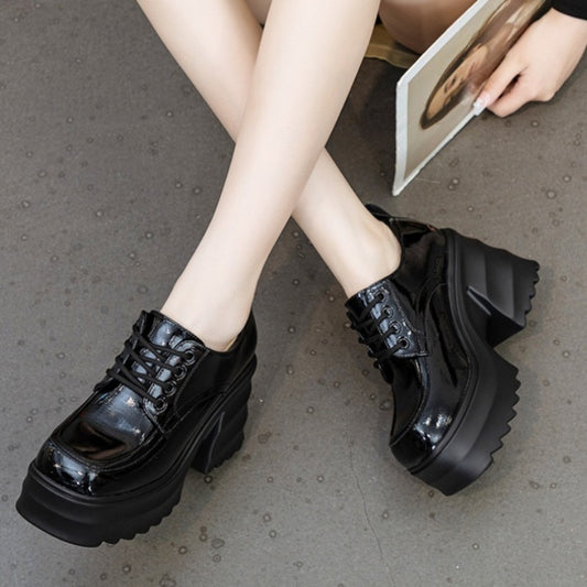 Fashion Mary Jane Shoes Spring And Autumn New Women's Platform Casual Pumps