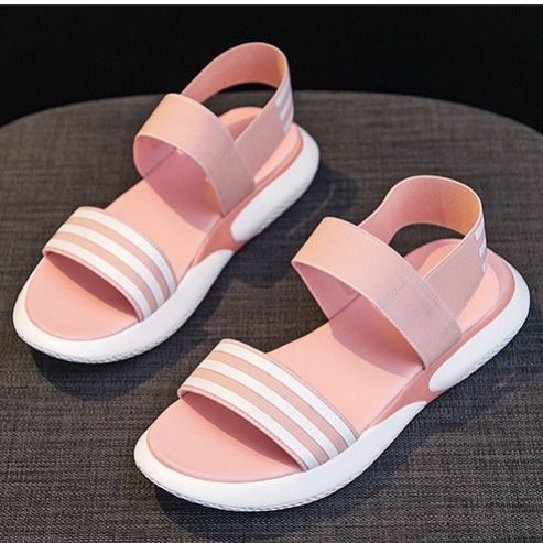 Yuzui Summer Thick-soled Sponge Cake Student All-match Korean Style Flat-soled Women's Shoes