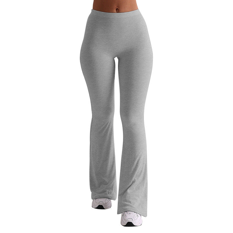 New Autumn Women's Fashion Fitted Boot-cut Casual Trousers