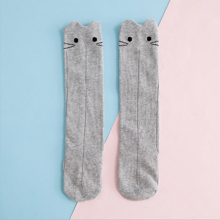 Autumn And Winter Baby Cotton Long Tube Children Socks
