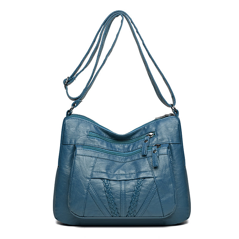 Elegant Enkel Mode Enkeltsidet Crossbody Alsidig Afslappet Dame Taske