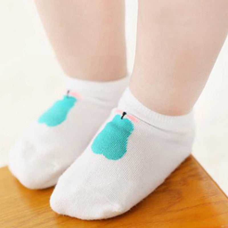 Summer Cartoon Print Baby Non-slip Floor Socks