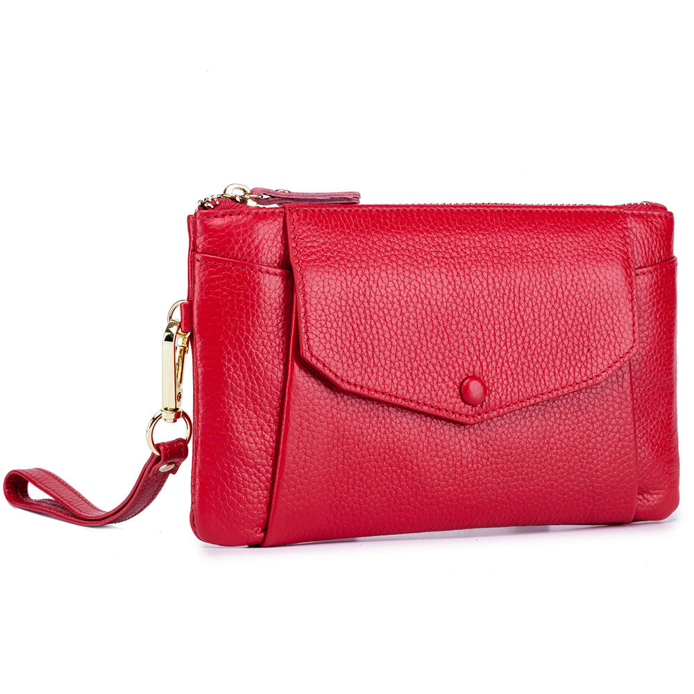 Simpel ultratynd lang clutch til damer