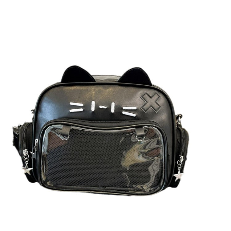 Fashionable All-match Mechanical Cat Backpack For Women