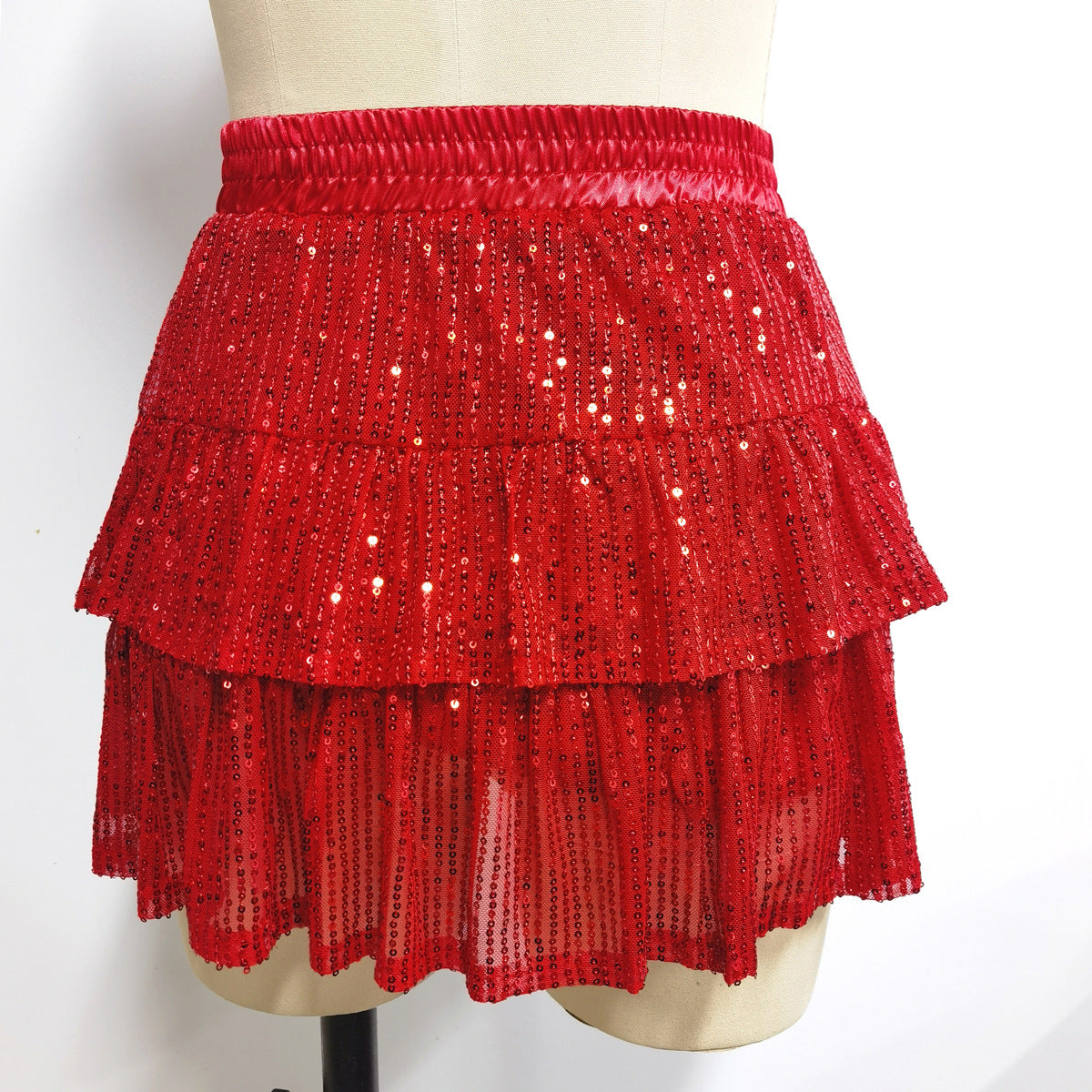 European And American Sequin Party Club Skirt, Mini Skirt
