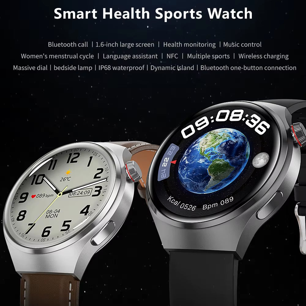 Smart Watch Gt4Pro Step Counting Distance Tracking Wireless Call Smart Watch Sleep Monitoring Full Touch Sports Smart Watch Male